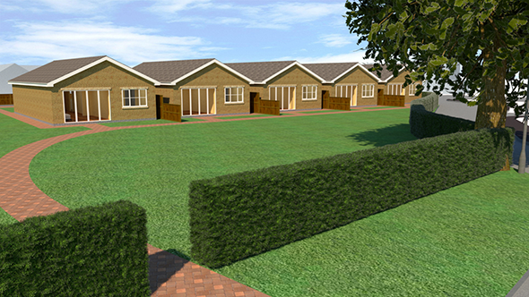 Overall view bungalows2
