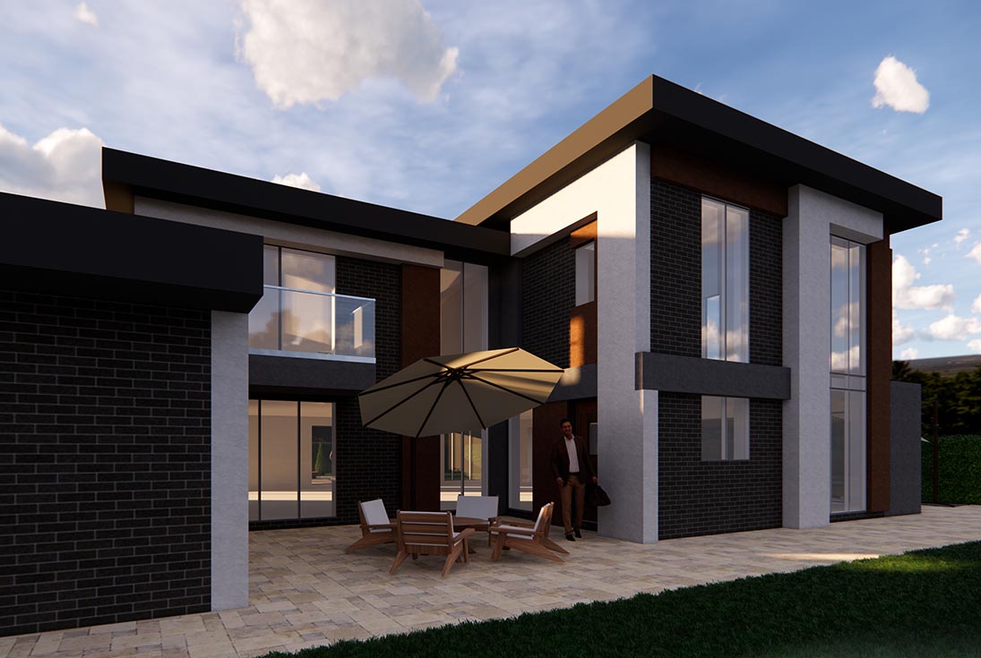 Bespoke New House 3D Image4