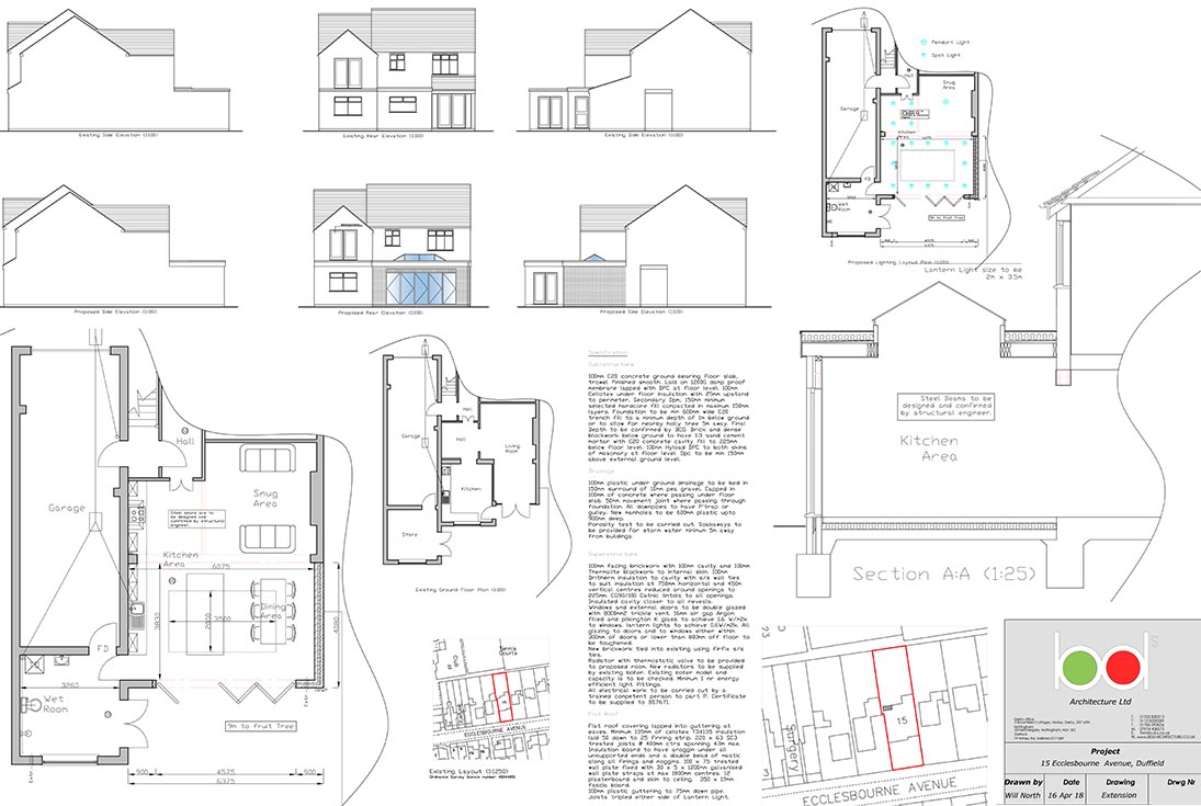 Single Storey Kitchen Extension, Duffield - BDS Architecture Ltd