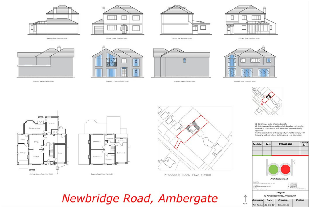 Newbridge Extension Plan Drawing 1