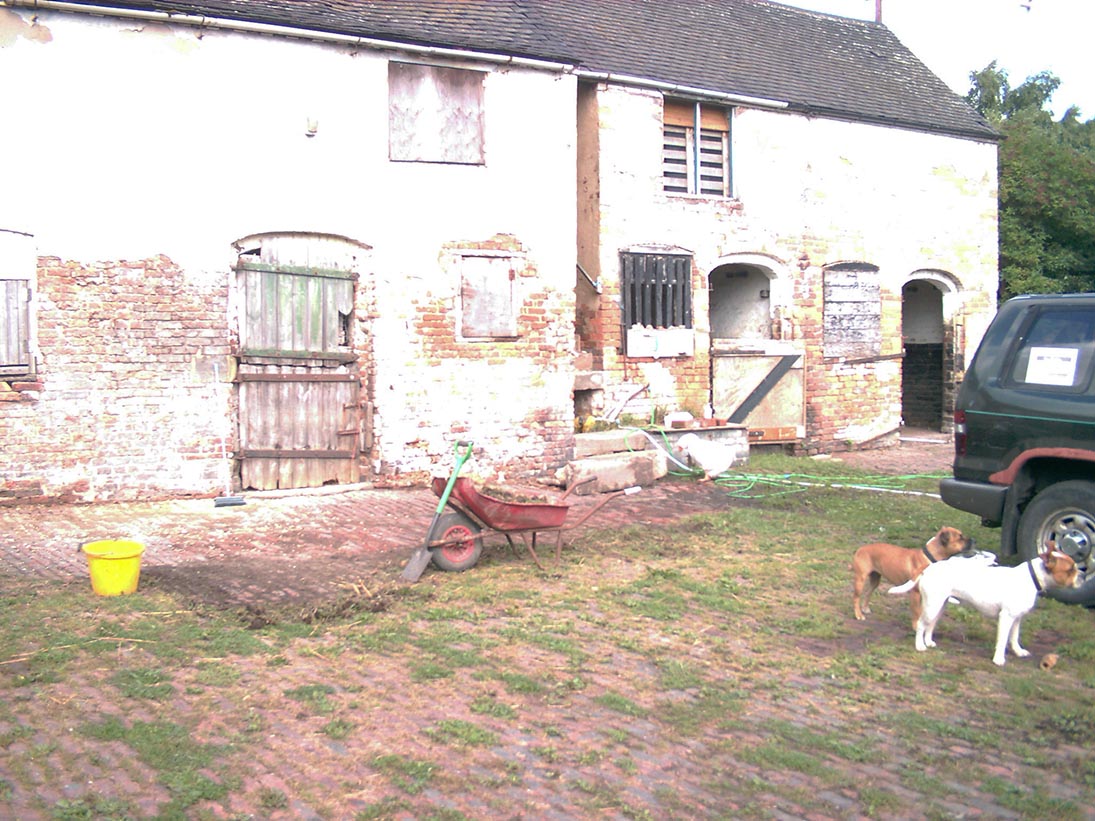Barn Conversion Before Exterior View 1