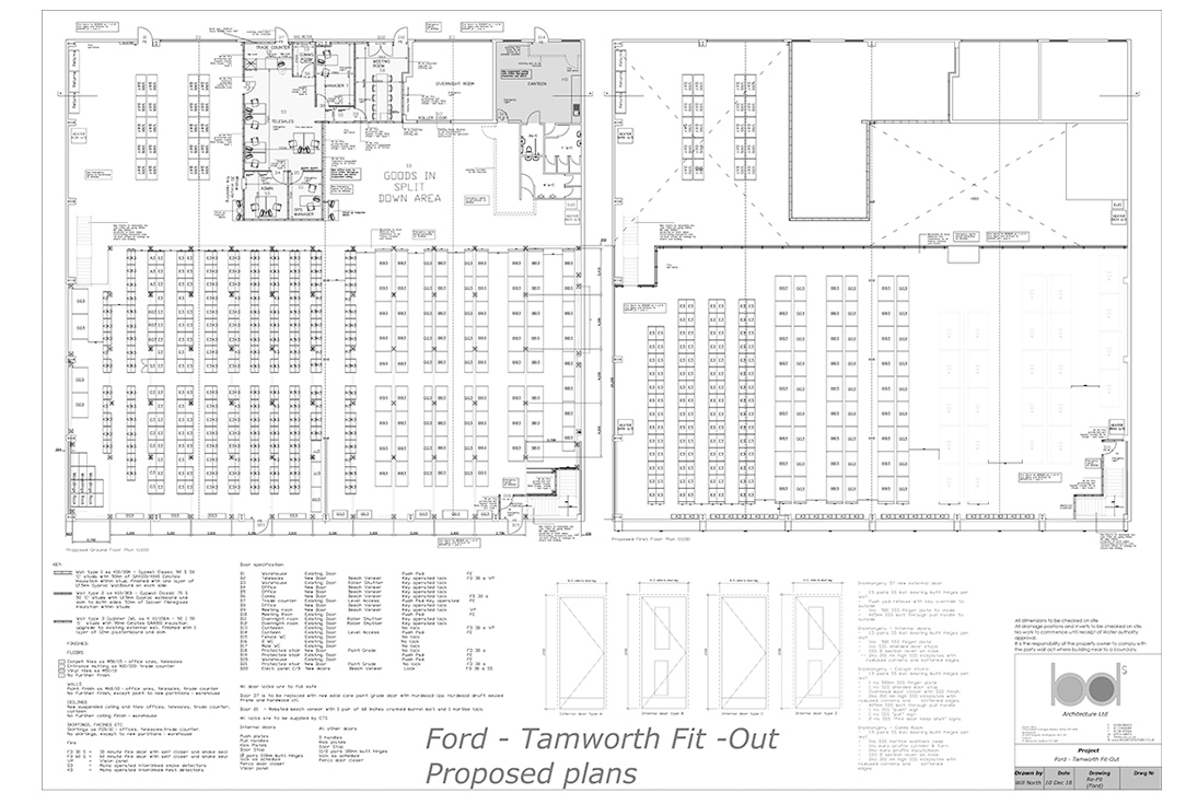 Ford Part Warehouse Plans