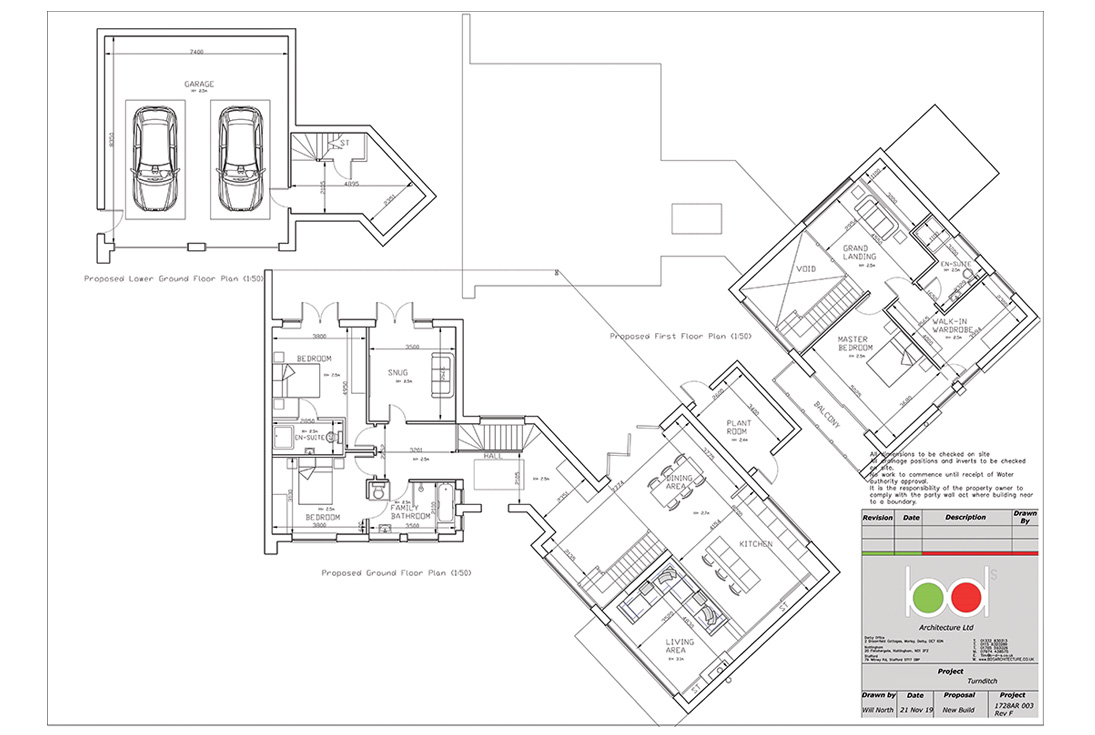 Contemporary New House, Turnditch Floorplan